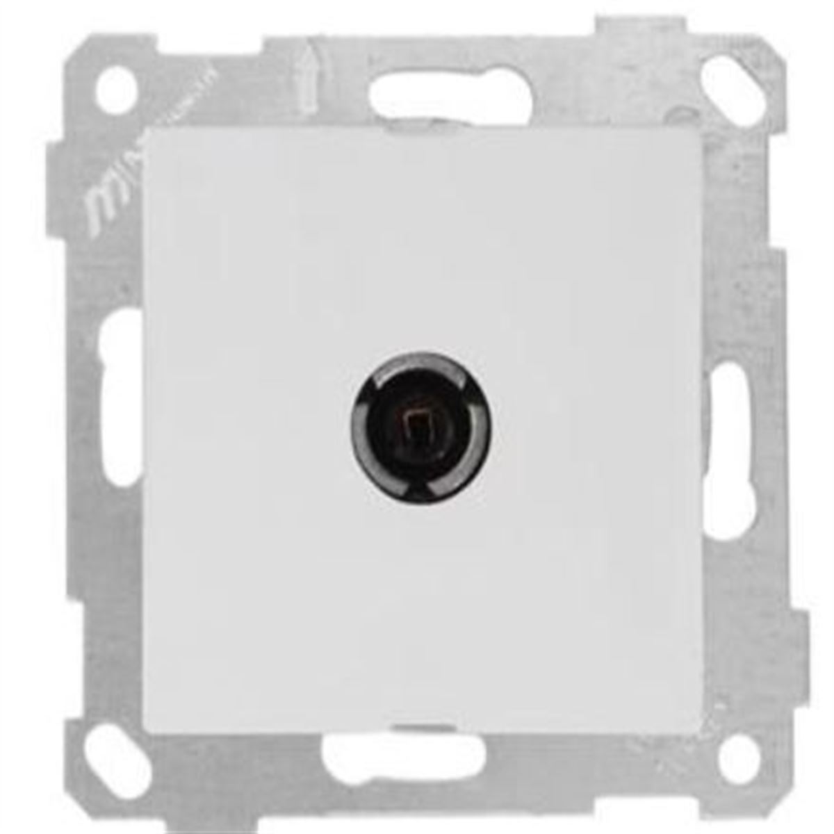 RİTA MEK TUŞ TV PRİZİ (GEÇİŞLİ) 11DB BEYAZ 1